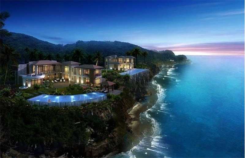 华凯南燕湾别墅在售，总价约800万-2100万/套