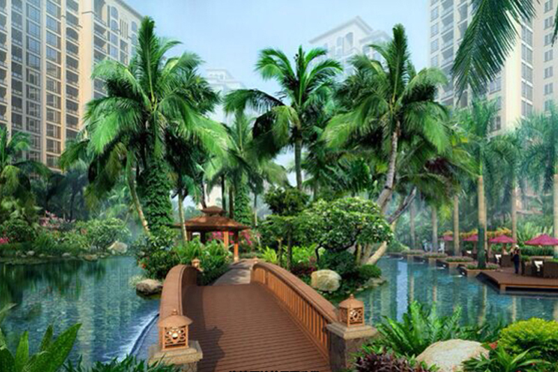 海湾雨林项目主推建面58㎡-85㎡一至两居，均价13000元/㎡