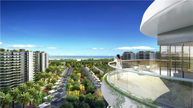 乐东龙栖海岸项目二期房源建面104㎡在售  总价为190-200万/套